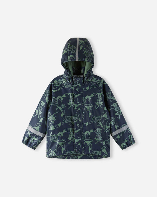 Veste de pluie doublée polaire Koski pour enfants