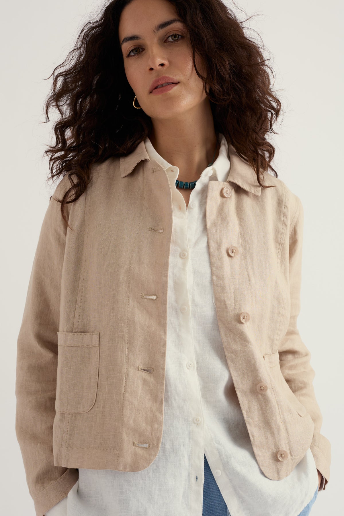 Arame Linen Jacket